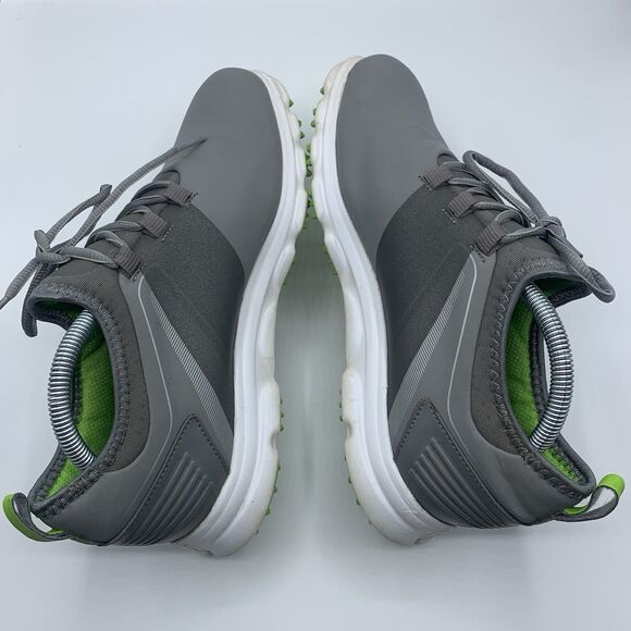 FootJoy FJ Superlites XP Spikeless Men’s Size 8 W Golf Shoes Gray Green 58065 - Picture 4 of 8